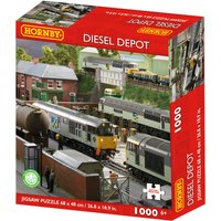 Hornby Diesel Depot 1000 piece Jigsaw Puzzle - Mixed