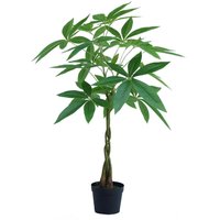 Artificial Money Tree Pachira Realistic Faux Plant - 70cm Money Plant / 50cm / 70cm