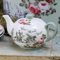 Mikasa Bone China Mini Teapot, 400ml - Blue