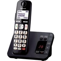 Panasonic Single Button Cordless Telephone - Black