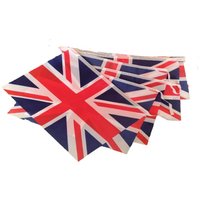 20ft Union Jack Bunting 12 Flag - Blue
