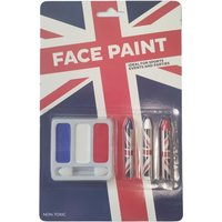 Union Jack Face Paints - Blue