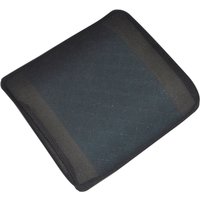 Memory Foam Gel Lumber Cushion Mesh - Black
