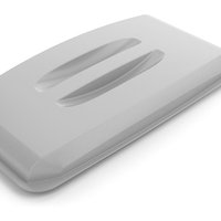 Durable DURABIN Eco Waste Bin Lid for 60 Litre Bin - Grey