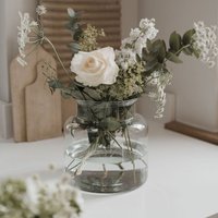 Surrey Style, Chunky Glass Vase - neutral Surrey Style, Chunky Glass Vase - neutral