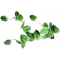 Leaf Artificial Trailing Hanging Plant Realistic Alocasia Natural Look - Green