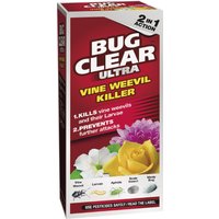 BugClear Ultra Vine Weevil Killer Concentrate 2 In 1 Kills Prevents Bugs 480ml - Neutral