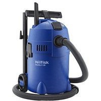 Nilfisk Buddy II Wet and Dry Vacuum for Indoor and Outdoor 18L 1200W - Blue