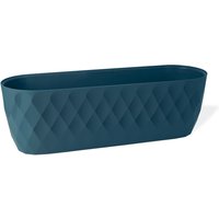 Decorative Diamond Trough - Navy / 29cm