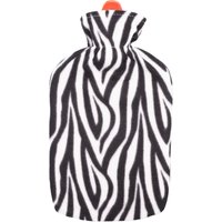 Printed Hot Water Bottles - Black,White