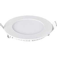 Ener-J 18W Recessed Round LED Mini Panel 220mm CCT Switchable White 240V - White