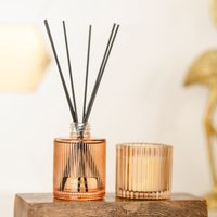 Boxed Scented Candle and Reed Diffuser Set - Orange