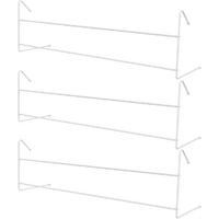 3 Pack Clothes Airer Indoor - White