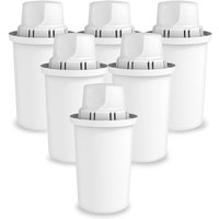 Set of 6 Universal Water Filter Cartridges - White