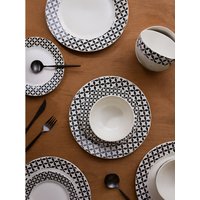 Avie 12 Piece Windmill Dinner Set - White