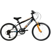 Dallingridge Brave Junior Hardtail Mountain Bike, 20In Wheel - Black/Orange