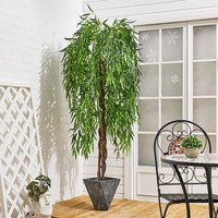 180CM Lifelike Artificial Willow Tree - Green