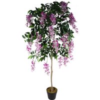 Artificial Light Pink Wisteria Tree - Pink