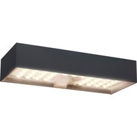 Outside Decorative Motion Sensor Solar Powered Brick Light - Grey