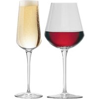 Bormioli Rocco 12 Piece Inalto Uno Large Stemware Set - Clear