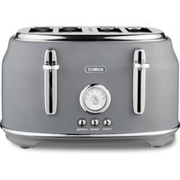 Renaissance 4 Slice Toaster - Grey
