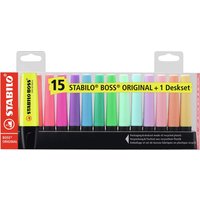 STABILO BOSS ORIGINAL Highlighters - Multi-colour / 15