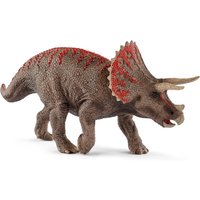 SCHLEICH Dinosaurs Triceratops Toy Figure - 15000 - Brown/Red