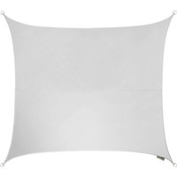 3.6m Square Knitted Breathable Sun Shade Sail - Polar White
