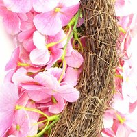 Luxury Artificial Wreath - Pink Floral Blossom Wreath / 40cm