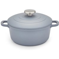 Morphy Richards 20cm Cast Aluminium Casserole Dish - Grey