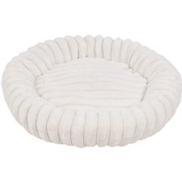 Cosy Round Pet Bed - White / 80cm