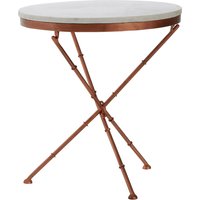 Nirav Cross Leg Table - White