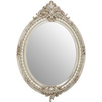Gladys Fossil Grey Wall Mirror - Gold
