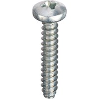 Unifix Self-Tapping Screws Pozi Pan Head B DIN 7981-F-Z BZP 6g x 5/8" (3.5 x 16mm) Versatile Fastene - Grey