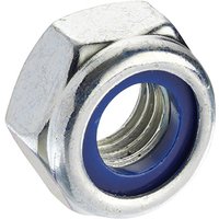 Unifix Class 10 Fine Pitch Nylon Insert Nuts T Type DIN 985 BZP - M16 x 1.50 - Grey