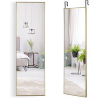Over the Door Mirror - Gold