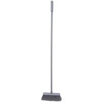 Eden Ribbed Broom with 3 Section Handle - Grey