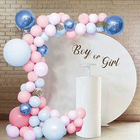 Lifeideas 301 Piece Party Balloon Set - Pink&Purple&Blue