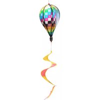 Hot Air Balloon Wind Spinner - Grid x1