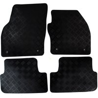 Multiple Vehicle 2018 onwards Tailored Rubber Car Mats Black 4pc Set - Black
