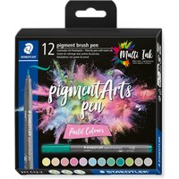 STAEDTLER 371 Pigment Arts Brush Pen - Pastel