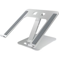 Adjustable Laptop or Tablet Stand for Desk - Silver