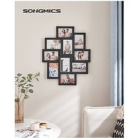 SONGMICS 10-Photo Collage Frame - Black