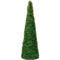 Artificial Buxus Topiary Cone Tree - Green