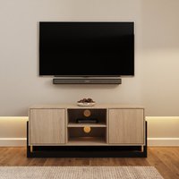 Taite 2 Door TV Unit - Oak