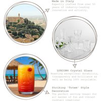 Tiki Etruria Highball Glasses - 460ml - Clear / 8