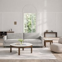 Southampton Square Side Table - Cream