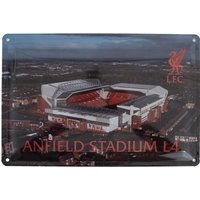 Liverpool FC Metal Stadium Sign Multi Multicoloured 1