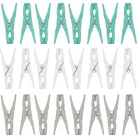 Strong Rust Resistant Clothes Pegs - Blue