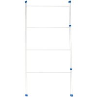 2 Section Folding Clothes Laundry Airer - White